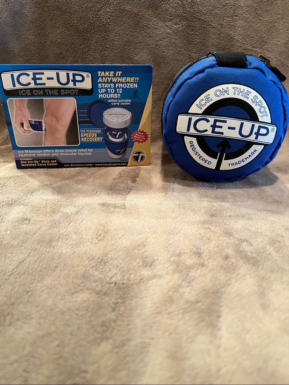 Pro-Tec Athletics Blue Portable Ice Massage Pack